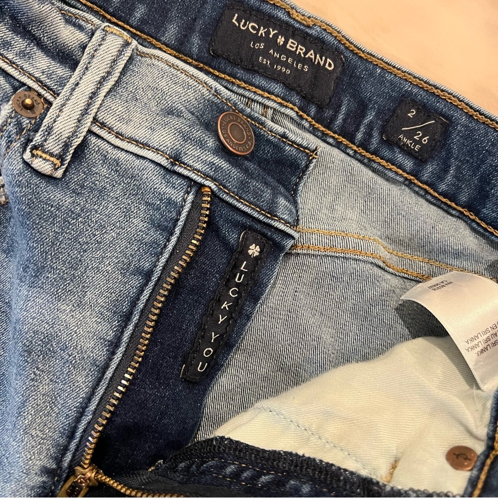 Lucky Brand ankle Bridgette hi rise jeans - Picture 5 of 7